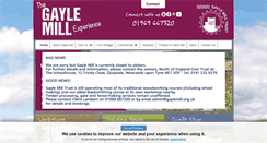 Desktop Screenshot of gaylemill.org.uk