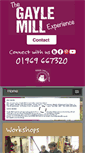 Mobile Screenshot of gaylemill.org.uk